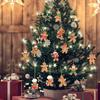 Hanging Charms Gingerbread Man Ornaments Cute DIY Craft Xmas Holiday Decor Festive Gingerbread Christmas Decor Party Supplies