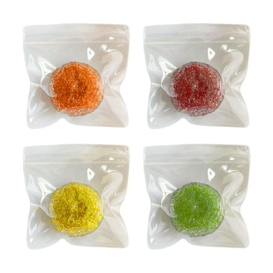 Shapeable Waxberry Stress Ball Anxiety Relief Textured Squeeze Ball Soft Stretchy Decompression Moldable Ball Pinch Fidget