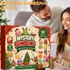 Mystery Dumpling Advent Calendar 24 Days Christmas Countdown Blind Box, Cute Squishy Mochi Fidget Toys,Stress Relief Sensory Toy Gifts for Kids Adults