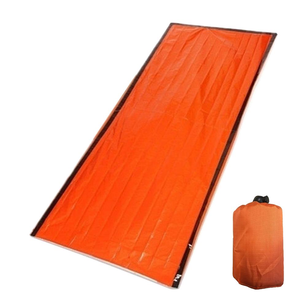 

Спальный мешок для выживания, водонепроницаемое легкое одеяло, спасательное снаряжение, укрытие для сна, термосумка, аксессуары для кемпинга, портативный