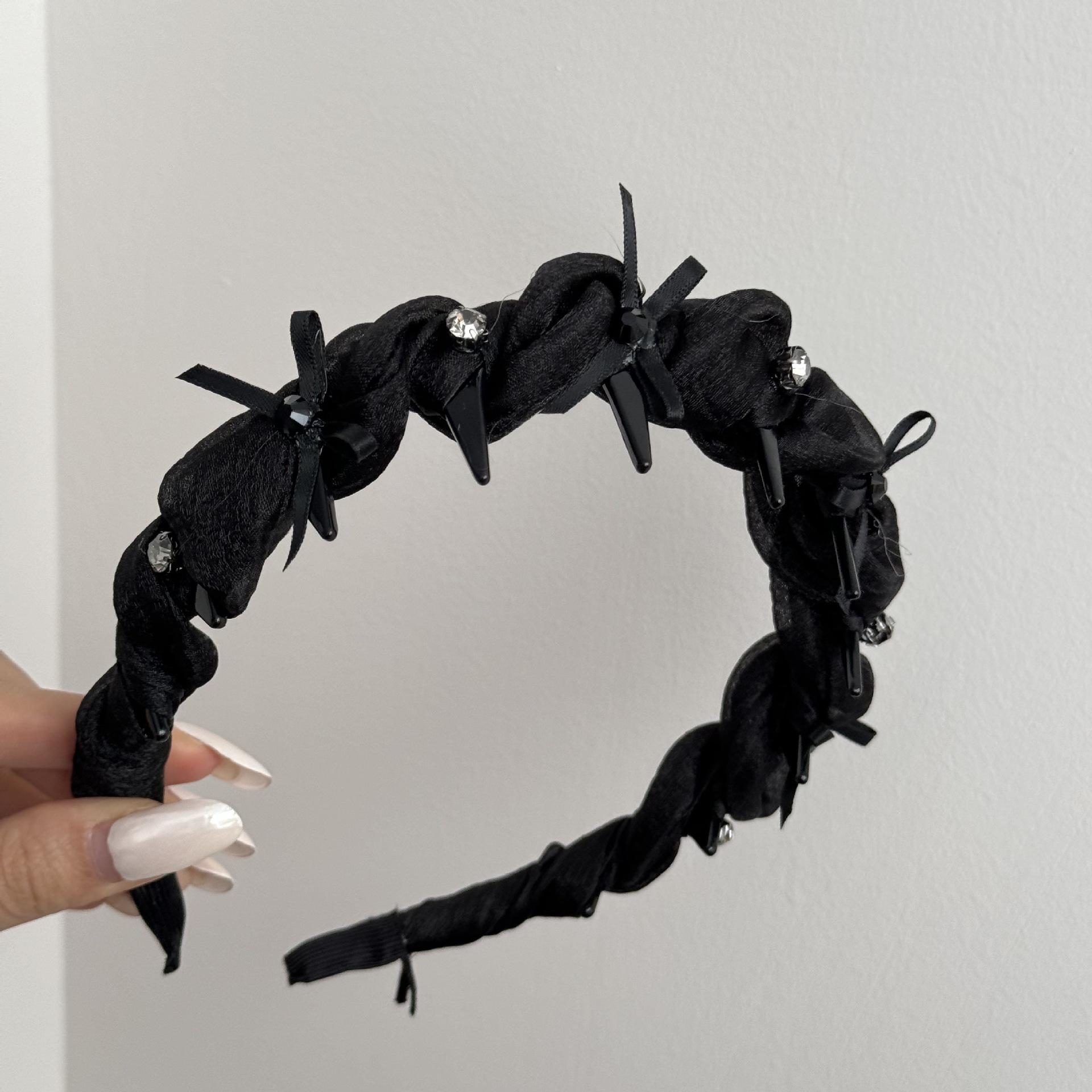 

Аксессуары для волос повязка для девочек женщин повязка на голову femme йога бант стразы фасинаторы элегантный винтажный ведущий модный популярный новый