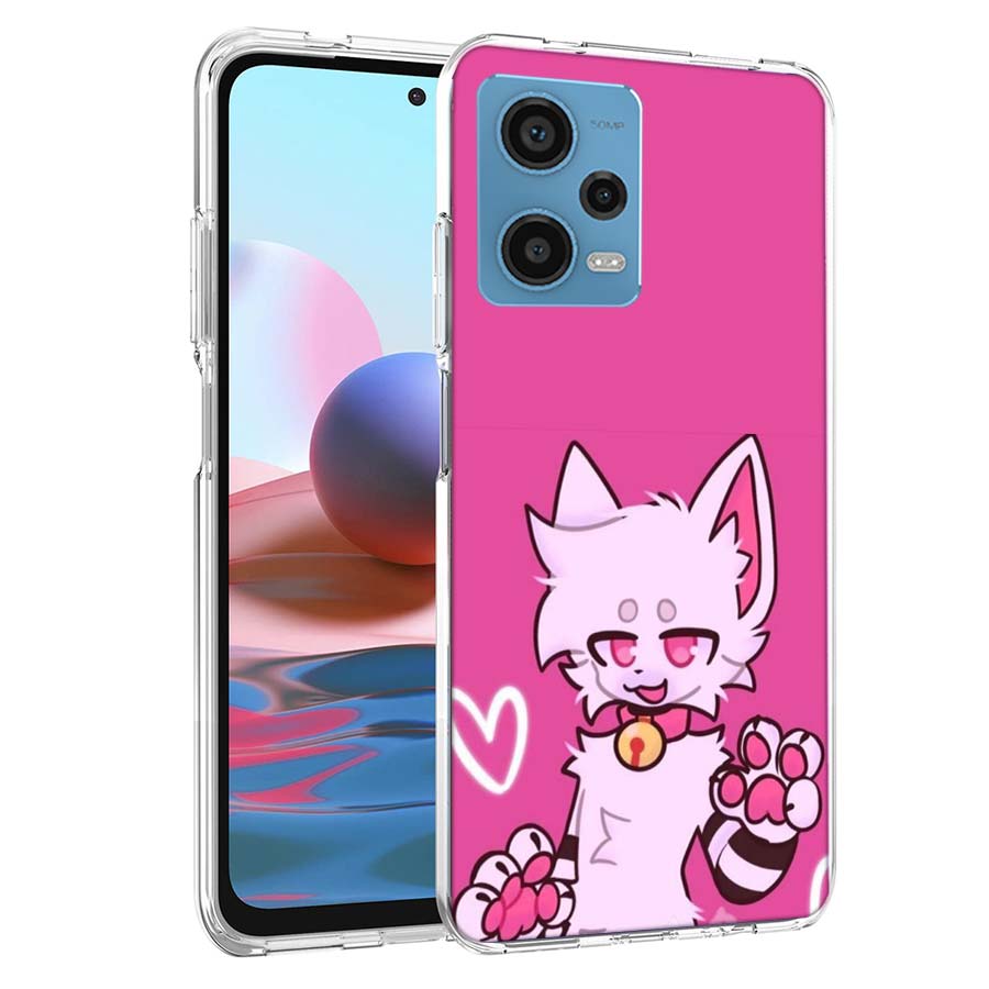 Boykisser Phone Case For Redmi Note 13 12 14 15 Pro Plus 13R 11 11T 11E 11S 10 Pro 10S 9 9S Cover Cell Clear TPU Capa Cases Shoc