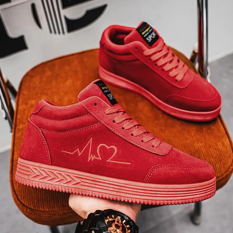 Mode Paar Sneaker Herren Damen Liebhaber Flach Lässig Outdoor Trendige Laufschuhe Schnürschuhe Bequem Verschleißfest Skateschuhe für Herren