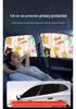 Children's Car Interior Sunshade Curtains for Rear Window