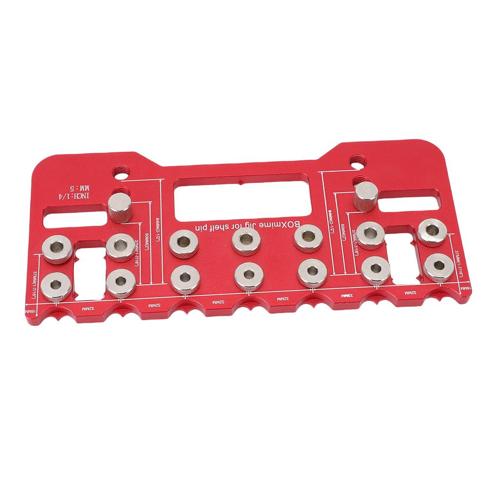 Cabinet Handle Mounting Template Door Hinge Pull Hardware Drilling Guide Board for Woodworking Furniture Installation