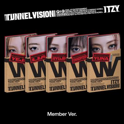 Itzy Tunnel Vision Mitglied Version. 