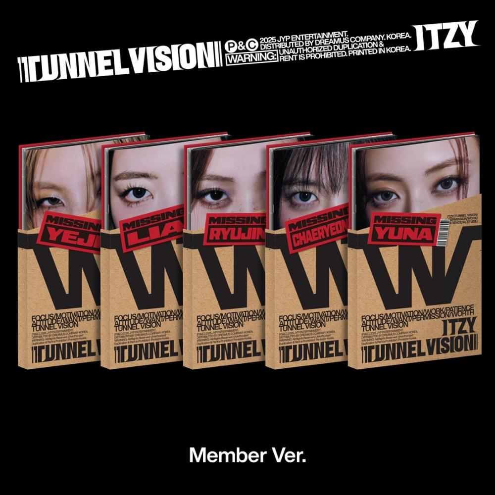 Itzy Tunnel Vision  Member Ver.