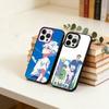 HH-Hunter x Hunter Custodia per Telefono Per iPhone 17,16,15,14,13,12,11 Plus,Pro Max,XS,Interno Colorato Placcato Argento