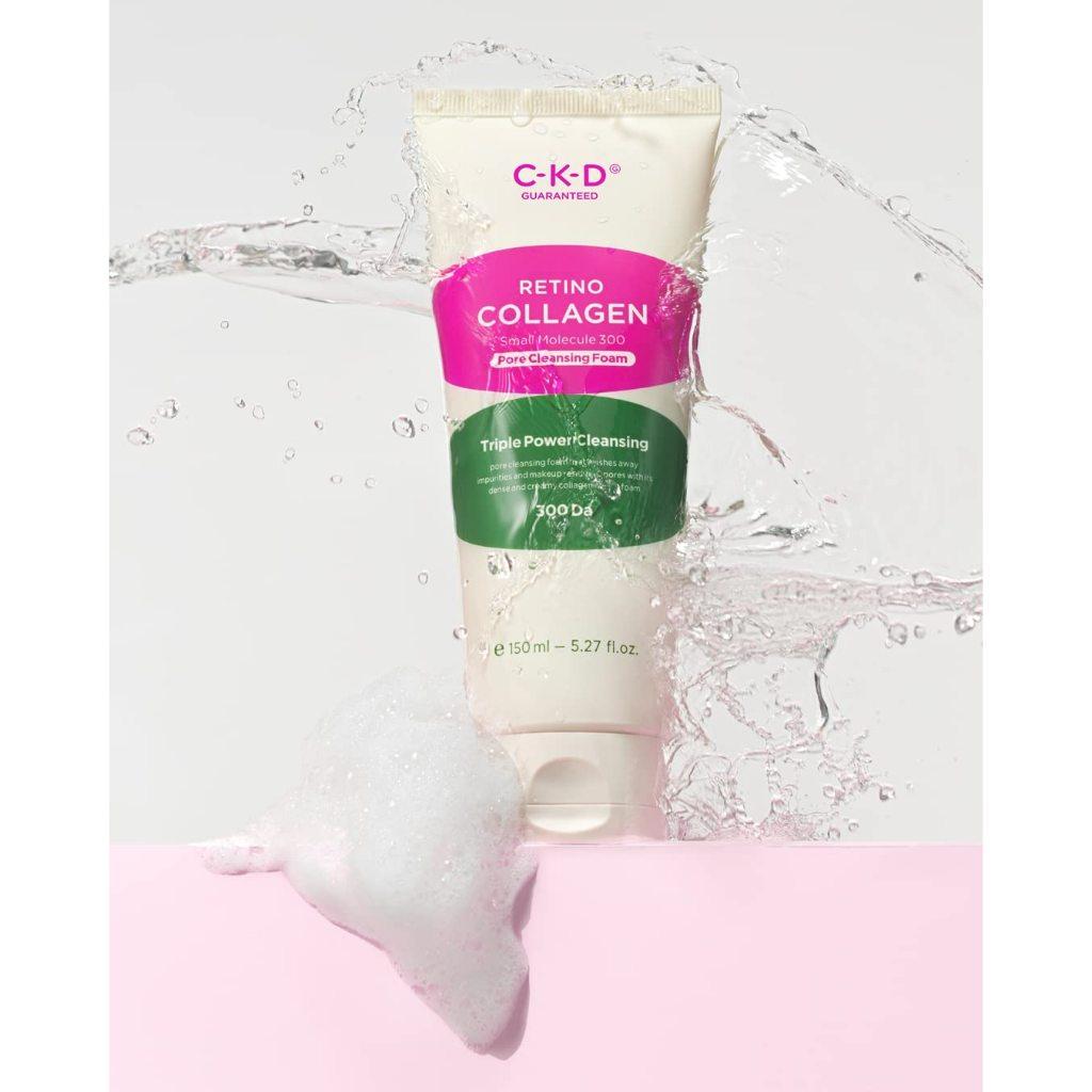CKD Retino Collagen Small Molecule 300 Pore Cleansing Foam 150ml
