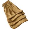 New Chinese Style Printed Acetic Acid Satin Wide-leg Pants Women's Ice Silk Summer Thin Drape Loose Wide-leg Casual Pants