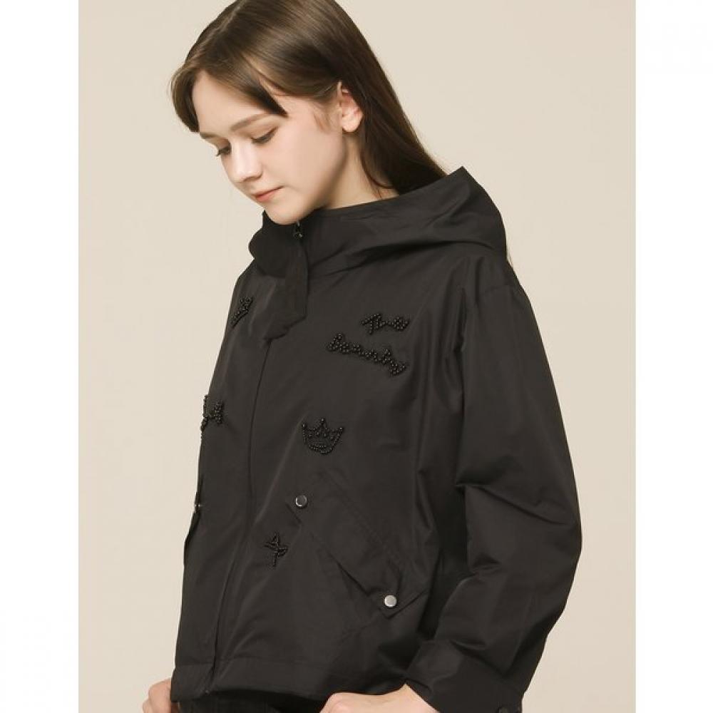 Son Jung Wan Multi Bidding Embroidery Hooded Jumper Zdj6161120