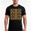 Bogolan Loincloth Patterns Tshirt Summer Casual Cotton Tee Oversized Streetwear Tops Vintage Graphic Print Unisex Unisex Unisex