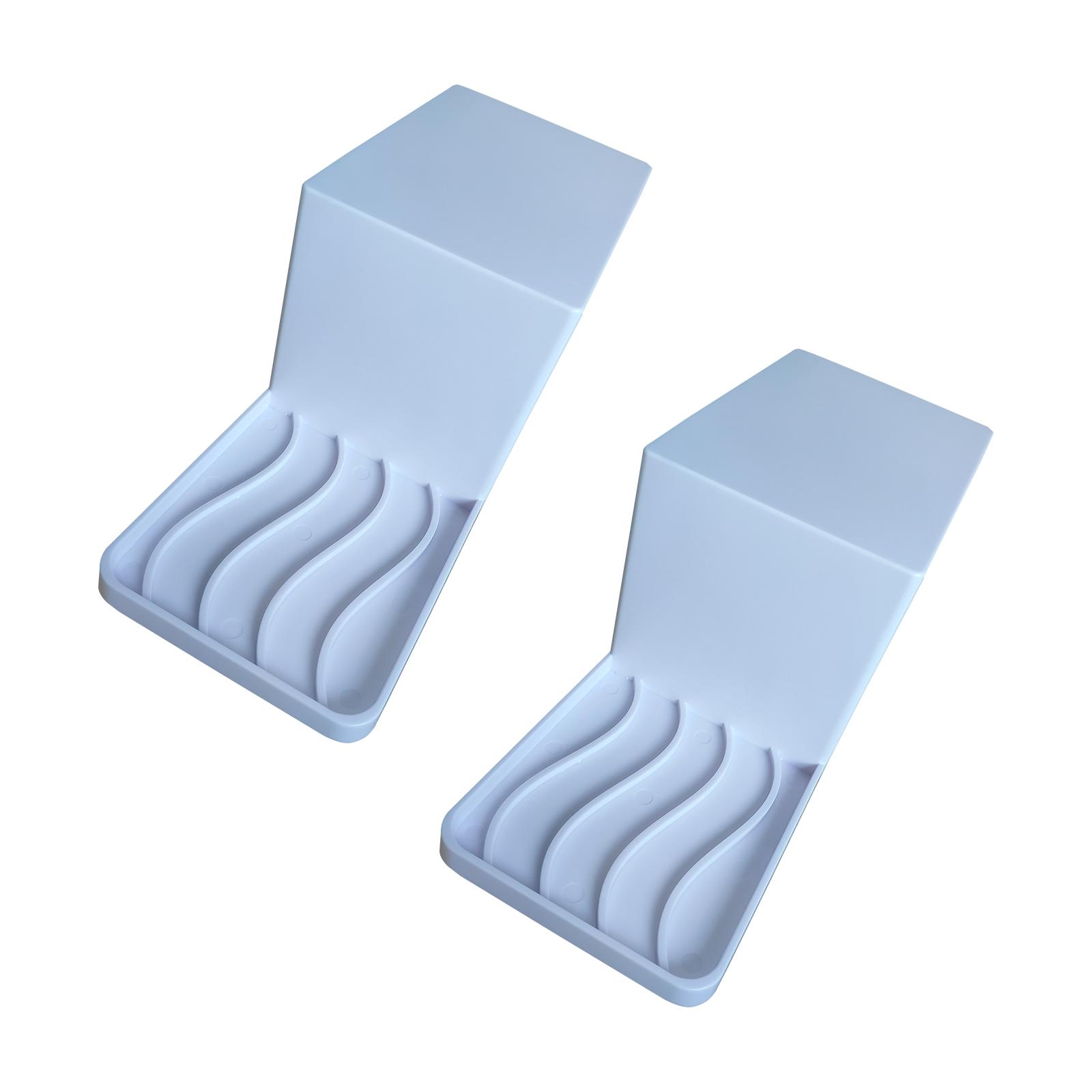 

Подставка для сбора капель стирального порошка для предотвращения беспорядка, станция для моющего средства, органайзеры для ванны, держатель-слайд, чашка под мыло для стирки