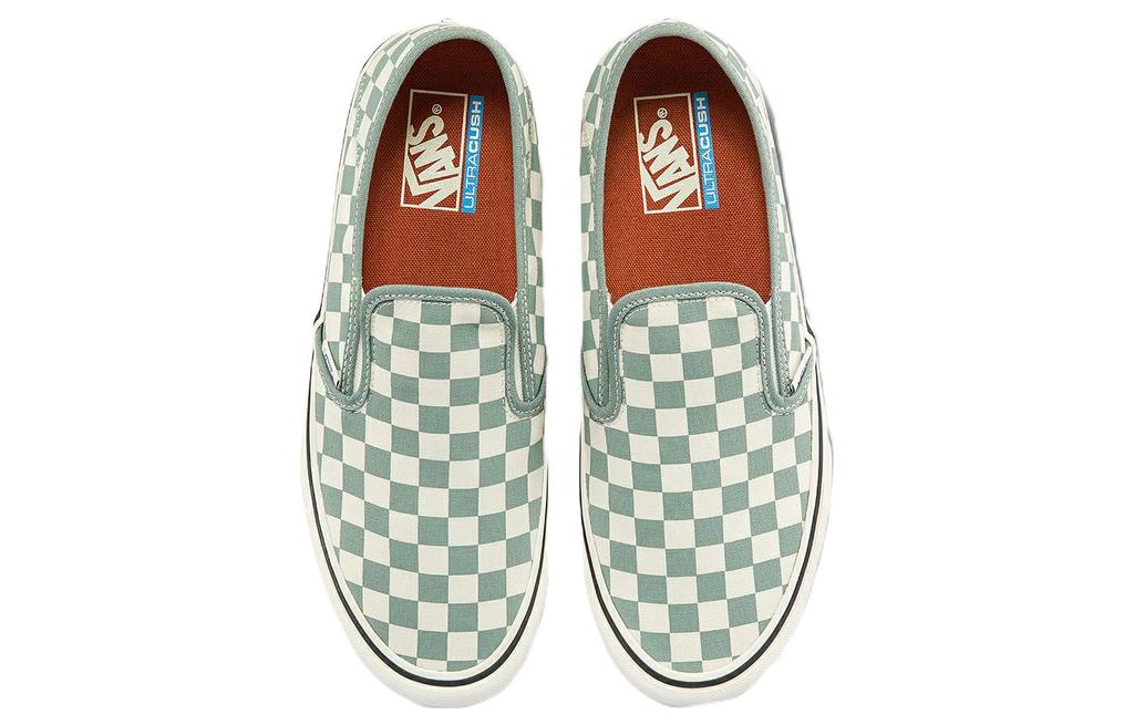 Vans Slip on Low Tops Casual Skateboarding Shoes Unisex Green White VN0A5HYQB8O