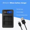 EN-EL15 Battery Charger Battery LCD USB Charger Double Battery Charging Dock for D500 D600 D610 D7000 D7100 D7200