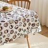 Tablecloth Waterproof Fabric Small Fresh Household Dining Table Cloth Rectangular Coffee Table Cloth Book Table Mat