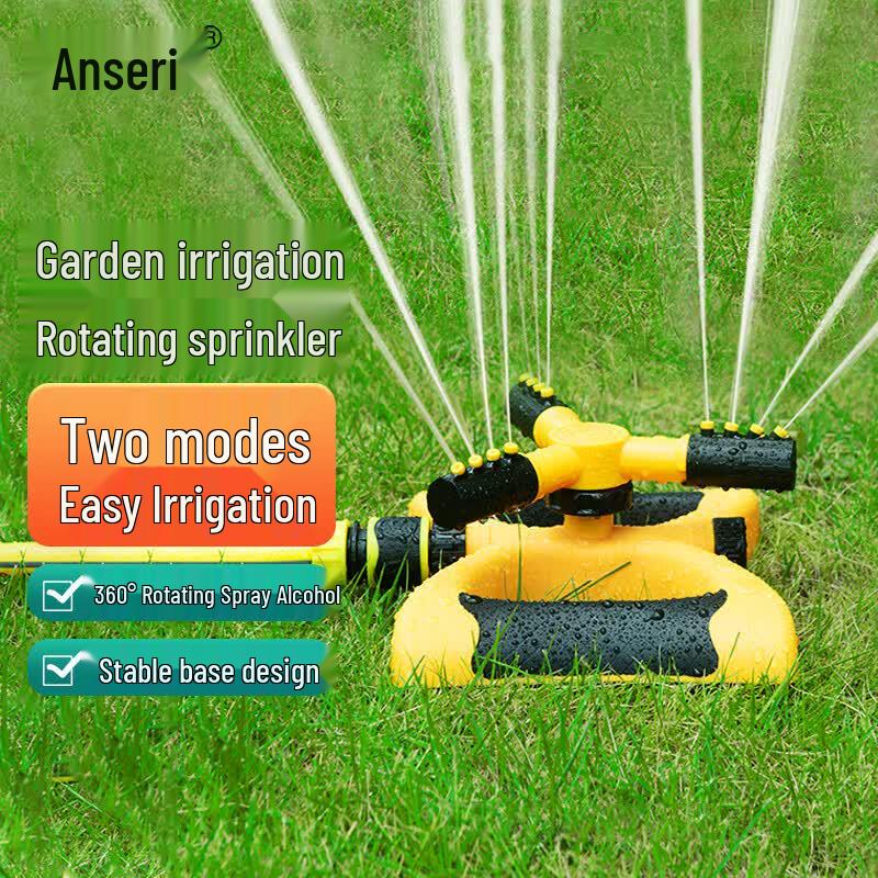 Ancres 360-Degree Rotating Lawn Sprinkler