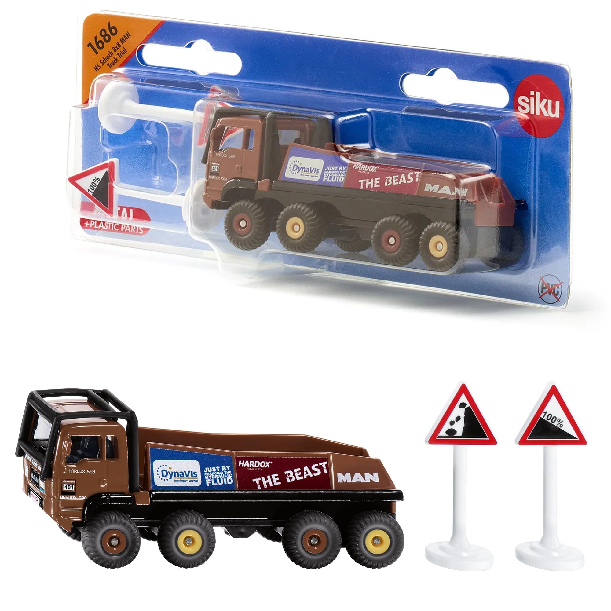 

SIKU HS Scotch MAN Truck ages 3 and SK1686 (for up)