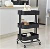 High-Quality Multi-Functional Three-Layer Kitchen Storage Trolley