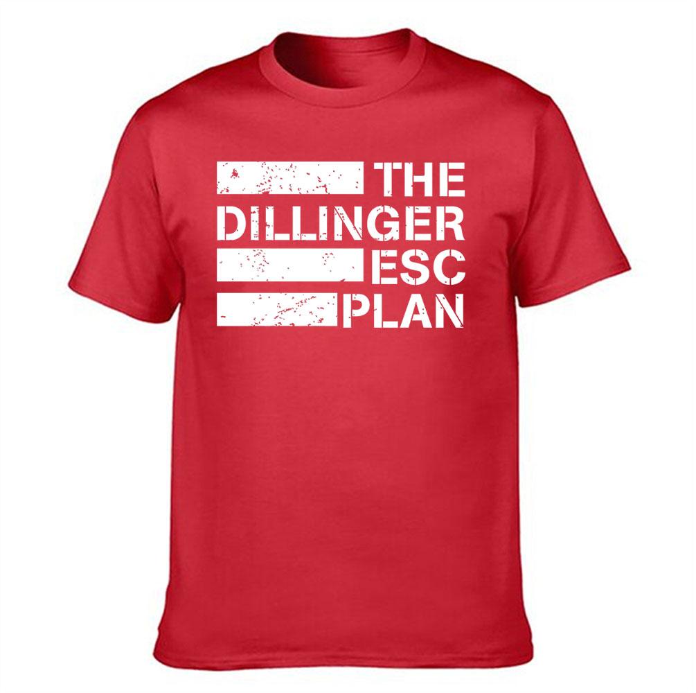 Unisexs Cotton Tshirt The Dillinger Escape Plan Graphic Print Casual Short Sleeve Tee For Music Fans