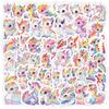 50 Dreamy Rainbow Dragon Graffiti Waterproof Stickers: Cute Animals for Water Bottles & Computers