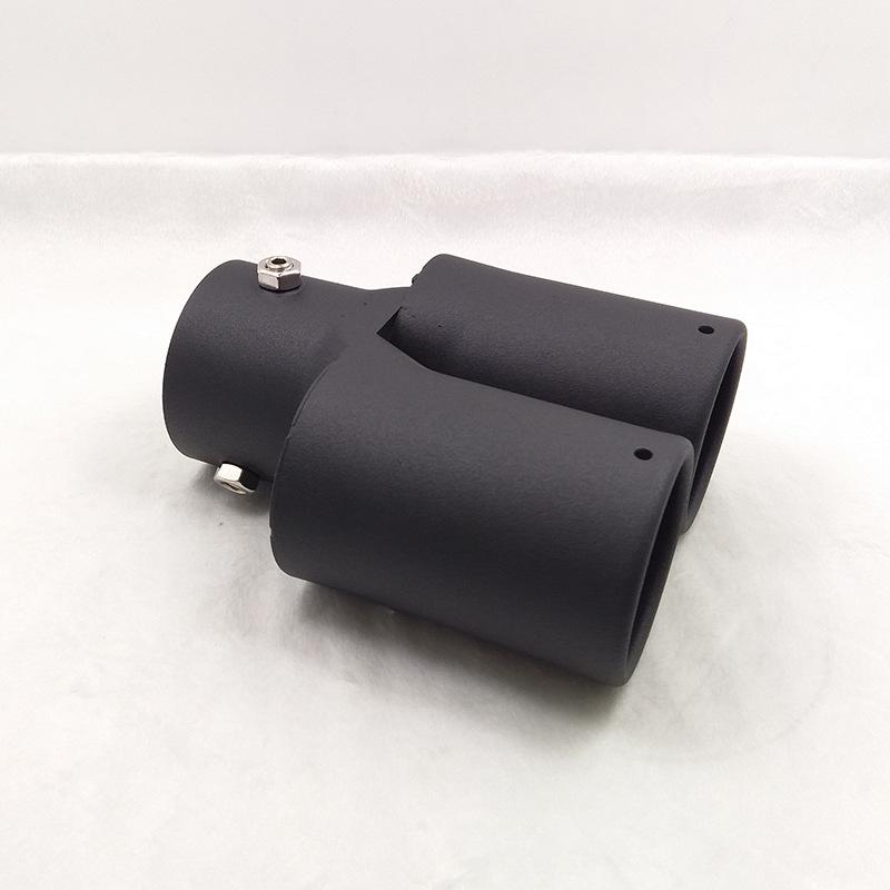 Compatible Muffler Tailpipe for Citroen C3-XR, Venucia T70, Zotye T600 - Dual Outlet