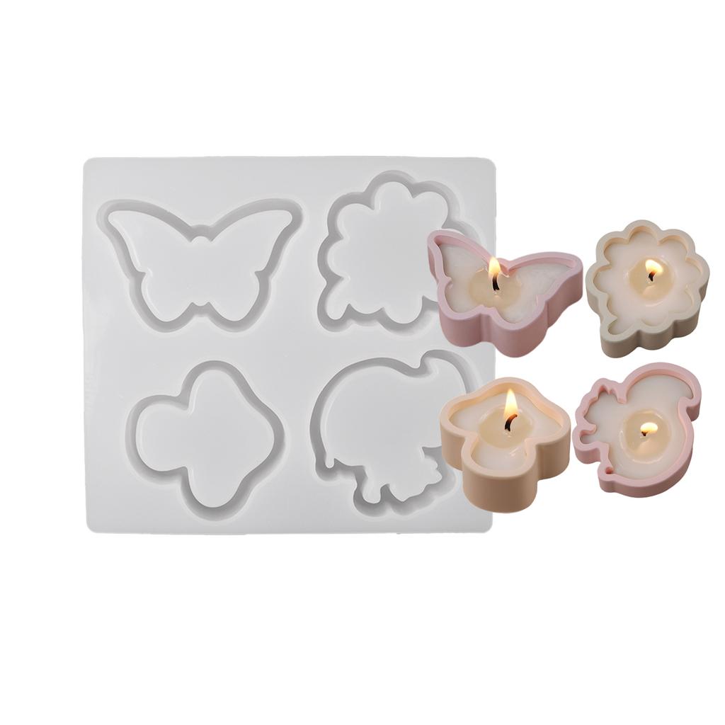 Multipurpose Christmas Silicone Candle Mould Coffee Cup Shape Accessory for Craft Supplies and Home Decoration