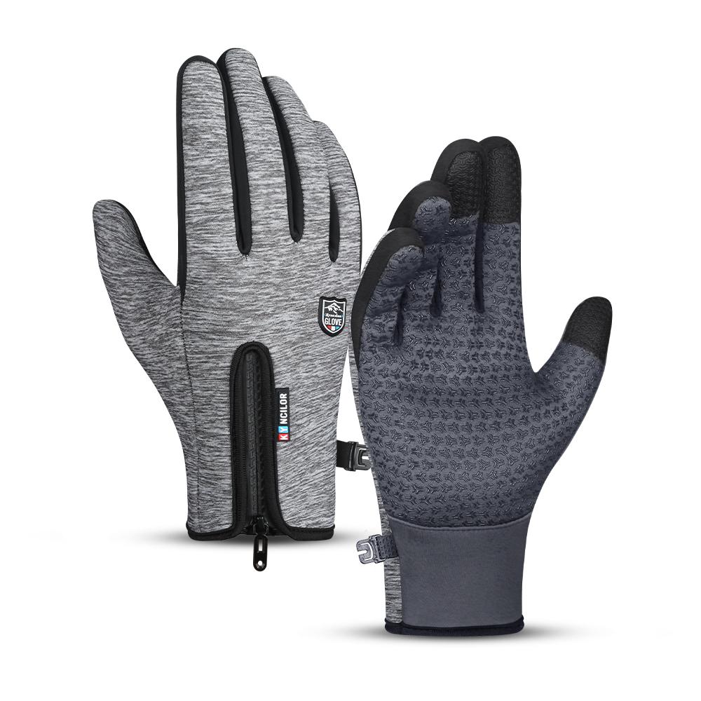 

Уличные велосипедные перчатки ветрозащитные, водонепроницаемые, морозостойкие и теплые, чувствительные к сенсорному экрану, противоскользящие и износостойкие. M