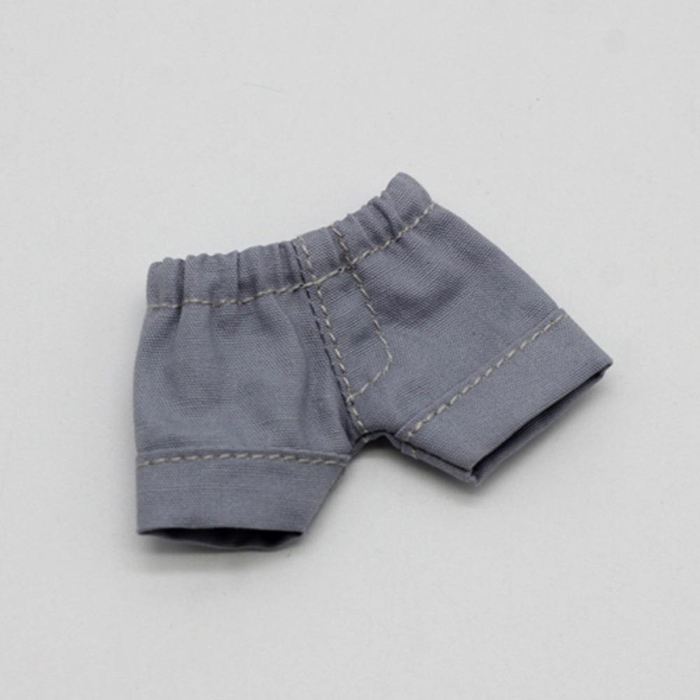 Doll Shorts For 1/12 BJD Dolls Casual Wear Kids Toy Doll Accessories For 1/11 OB11 Doll Jeans Shorts Outfits Doll Clothes