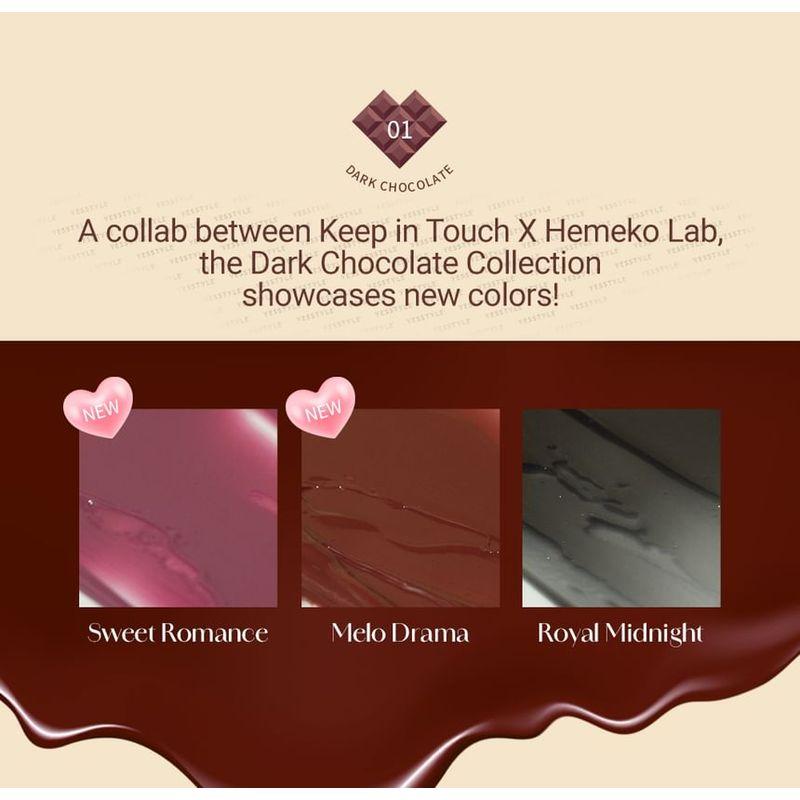 Keep in Touch - The Black Lip Plumper Tint Dark Chocolate Collection Set