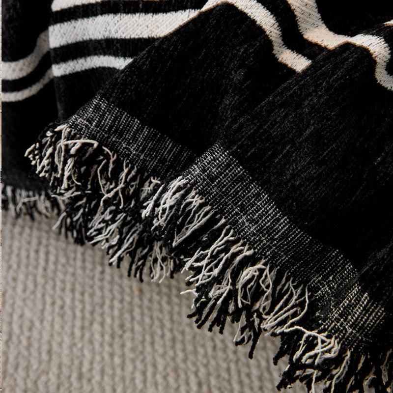 American Light Luxury Style Living Room Sofa Cover Chenille Home Decoration Towel Blanket Multi-functional Leisure Nap Blanket