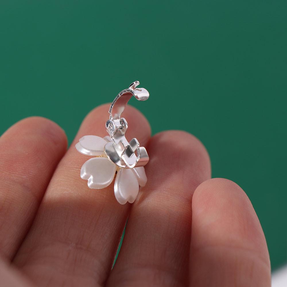 10 Stück Blumen-Dekor für Haarflechten Haarkranz Metallmanschette Haarflechtringe Clips für Zöpfe