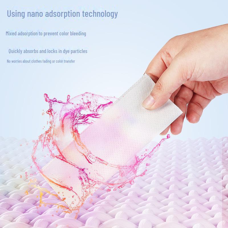 Color-Absorbing Laundry Tablets, Anti-Dye and Cross-Dye Protection