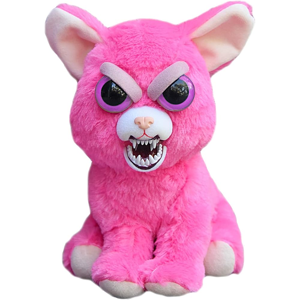 Rangs Japan Face Tipepet Angry Cat Plush Toy Changeable Expression Soft Toy