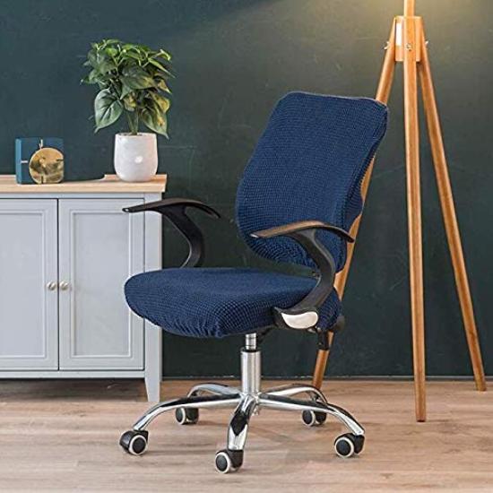 Chair Cover for Office Washable Use, Stretchable, Removable, (gray)