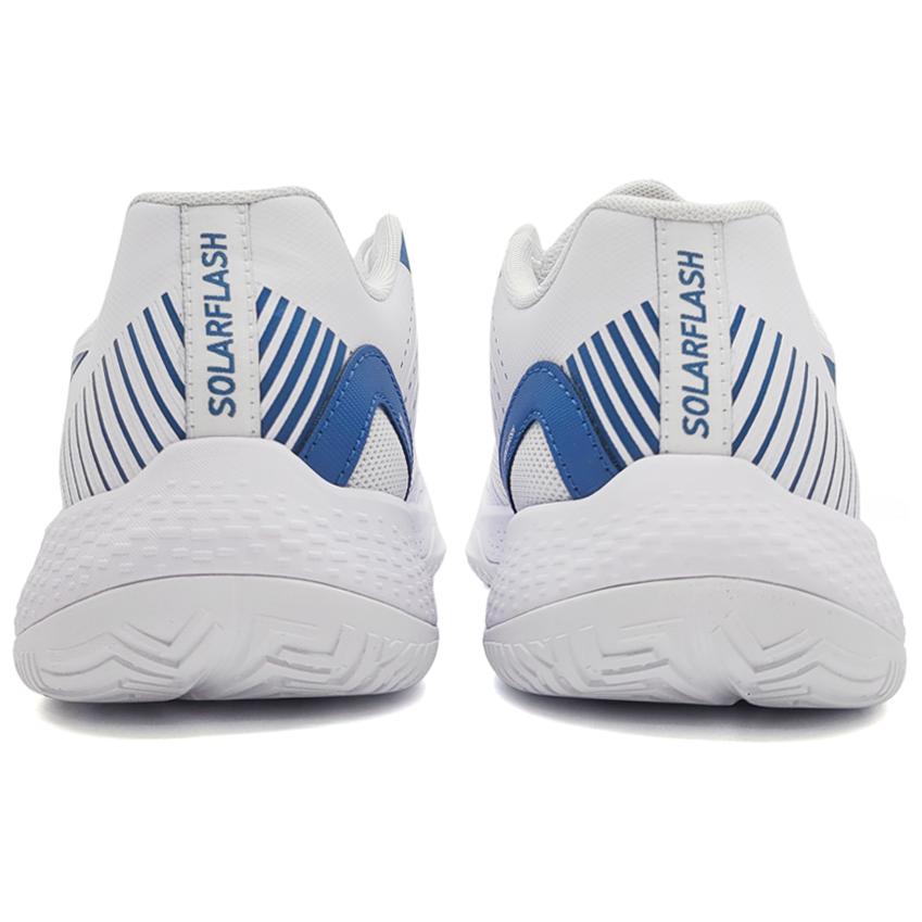 Puma Solarflash 3 Comfortable Soft Low-Top Badminton Shoes Unisex sneaker White Blue 107850-02