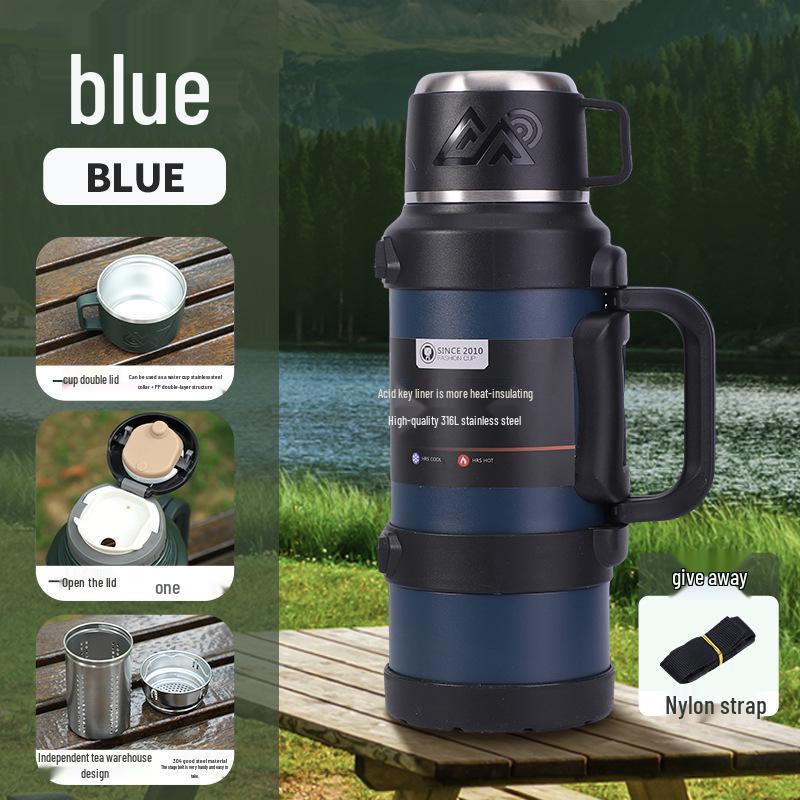 5L Stainless Steel Outdoor Insulated Thermos Kettle for Hot Water