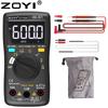 ZOYI -102A Hochpräzises vollautomatisches digitales Taschen-Multimeter mit Überlastschutz - Professionelles Elektrikerwerkzeug