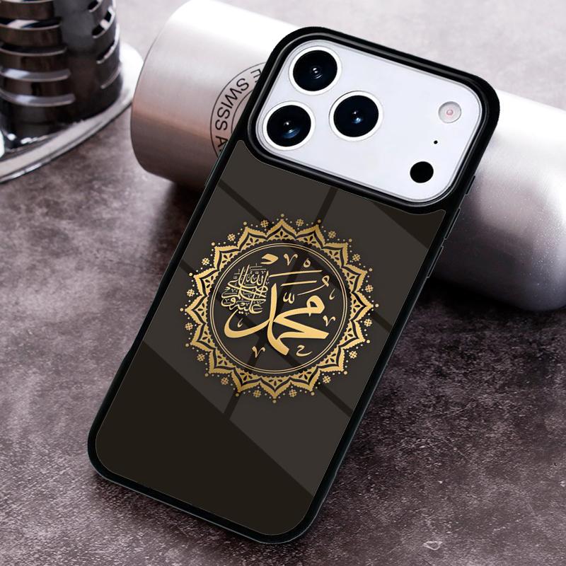 

Muslim Islam Bismillah Allah Phone Case for iPhone 17 16 15 Pro Max Air 14 13 12 11 Plus Shockproof Capa Cover iPhone 15 Pro Max