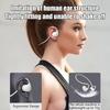 Neckband Air Bone Conduction Headphones Wireless Bluetooth Headset With Mic Sports Running Non-Ear-Wearing For Xiaomi Iphone 15