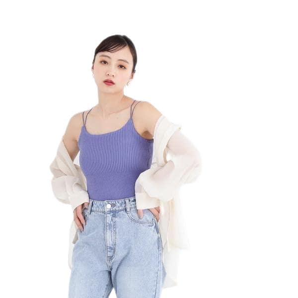 

Jill by Jill Stuart Women s Cup Rib Knit Camisole Sweater, Blue