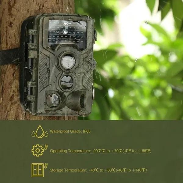 New Upgrade HC801A Hunting Camera 16MP 32GB/64GB Trail Camera IP65 Photo Traps 0.3s Trigger Time 940nm Wild Camera 1080P Waterproof