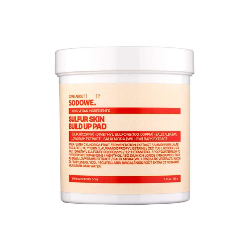 1 pack of Oil Pulling Sulfur Facial Pads (60 sheets)