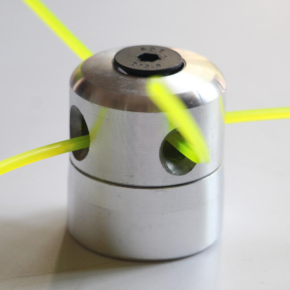 Aluminum Linehead String Grass Trimmer Head Spool Set for Lawn Mower Cutter