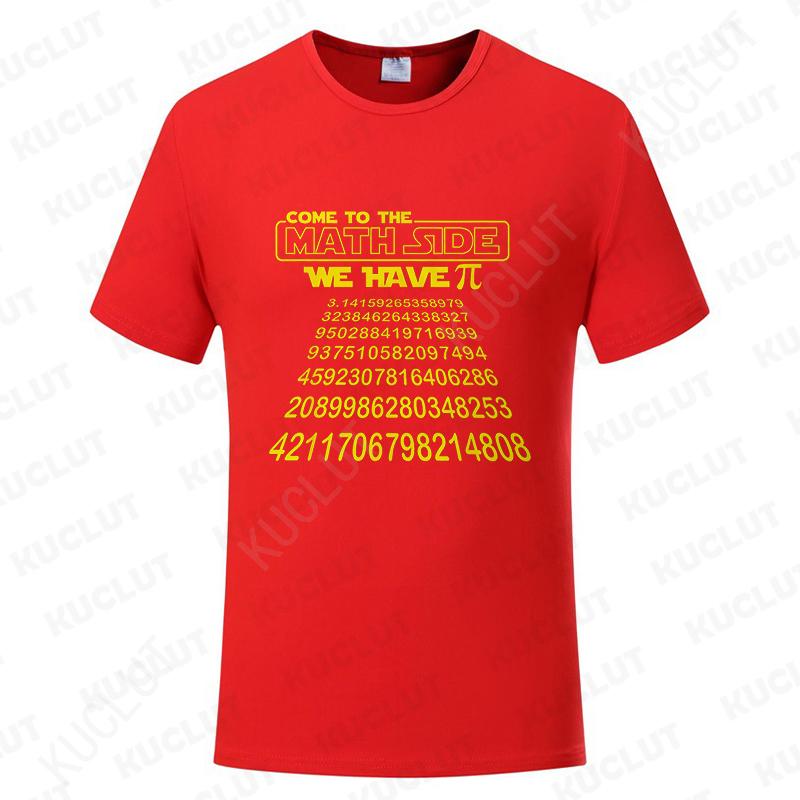 Pojďte na matematickou stranu, máme koláčové tričko Den pí Učitel Dárek Tričko Letní trička Oblečení Grafická trička Pánské tričko Trička