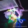 Luminous Camellia Wrist Flower for Kids' Performances - Fairy Sparkle Wristband & Photography Prop