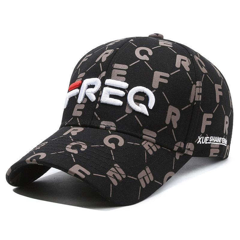 New Embroidered Letter Baseball Cap for Men and Women Outdoor Leisure Sunscreen Sunshade Fashion Versatile Travel Must