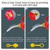 1~5 Set Gas Can Spout Replacement Car Flexible Pour Nozzles Gasket Kit with Collar Caps Stopper and Spout Cover Car Accessories