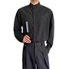 Men's Stand Collar Shirt: Modern Chinese Style for Spring & Autumn