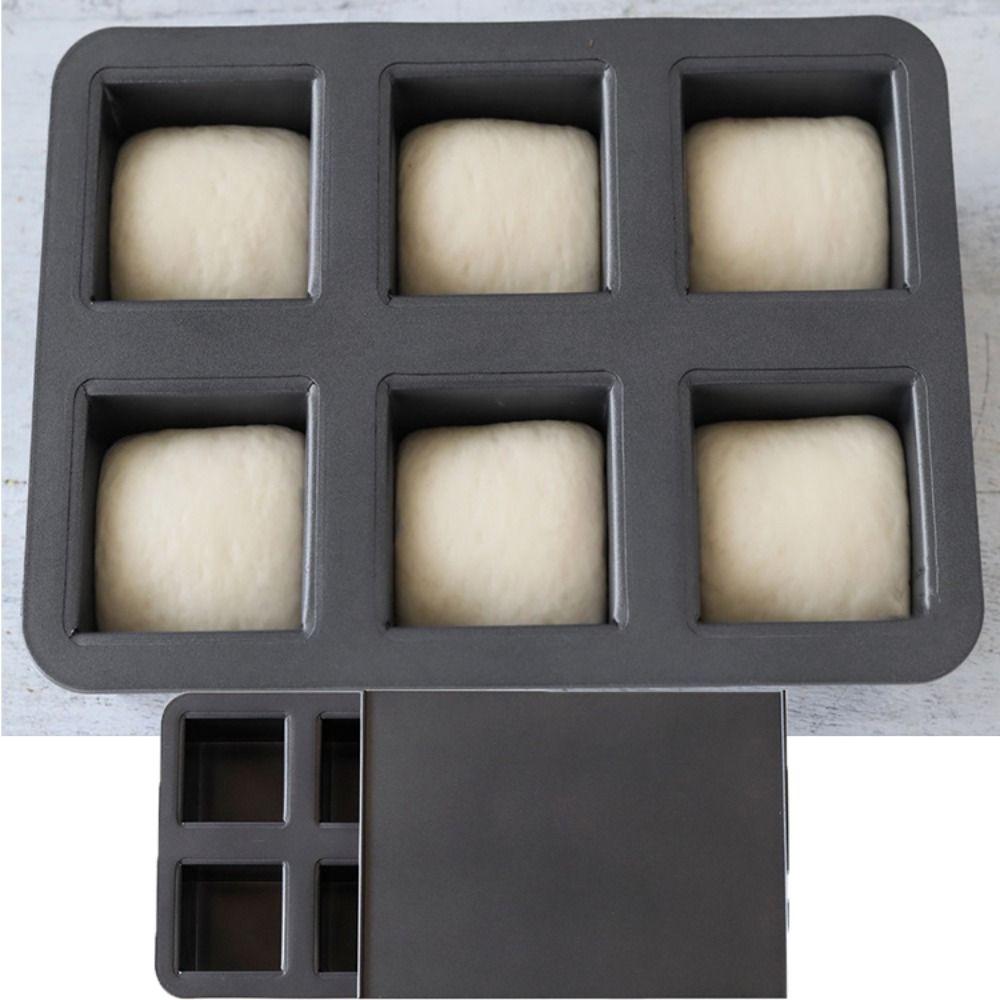 6/8 Cavity Madeleine Cake Baking Pan Nonstick Dessert Baking Tray Bread Baking Mold  Household